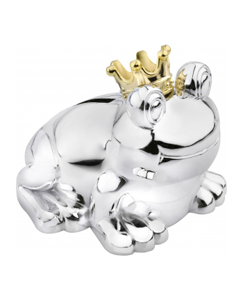 Zilverstad Money Box Frog King Silver 6144261