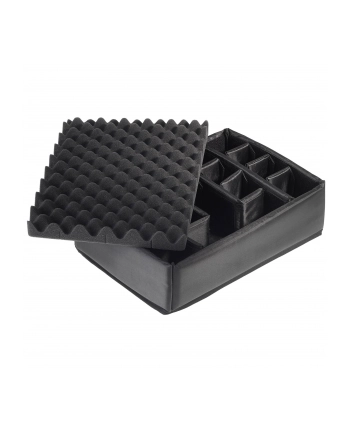 B&W outdoor.cases Typ 5000 RPD z przegrodami Czarna