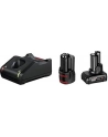 BOSCH ZESTAW 2 AKUMULATORÓW 2.0AH, 4.0AH ŁADOWARKA 600A01NC9 - nr 1