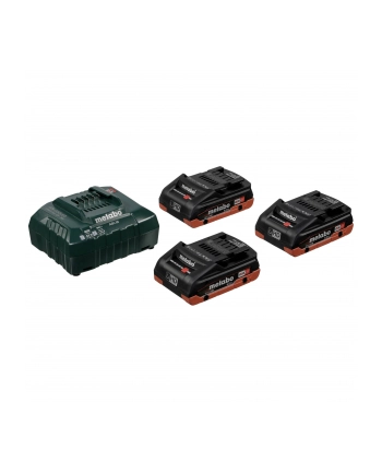 Metabo 3 akumulatory LiHD 18V/4.0Ah + ASC 30-36V (685132000)