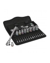 Wera 8100 SA 11 Grzechotka Zyklop Metal 1/4 z przełącznikiem w zestawie 28cz. 05004021001 - nr 3