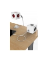Allocacoc PowerCube Extended USB 1,5m szary Typ F 1406GY/DEEUPC (1406GYDEEUPC) - nr 1