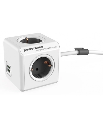 Allocacoc PowerCube Extended USB 3m (1407/DEEUPC)