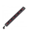 REV 5 sockets w. individual s., 3,7m (00145071) - nr 1