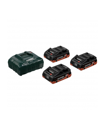 Metabo 3 akumulatory LiHD 18V/4.0Ah + ASC 30-36V (685132000)