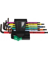 WERA Zestaw kluczy trzpieniowych torx typ L T8-T40 z otworem 9szt. 05024335001 - nr 2