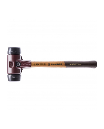 Halder Simplex Eh3002 50mm Średnio-Twarda Guma 3002050