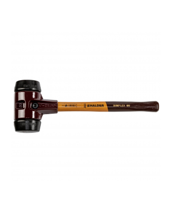 Halder Simplex Eh3002 80mm Średnio-Twarda Guma 3002080
