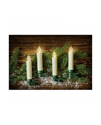 Zestaw Uzupełniający Oświetlenia Bożonarodzeniowego Krinner 75532 Wewnątrz Żarówka Led Ciepły Biały 6 Ip44