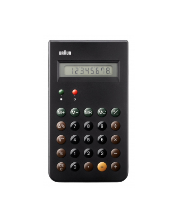 Braun Et66 Kalkulator, Czarny