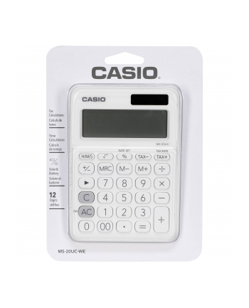 Kalkulator biurowy Casio MS-20UC-WE-S