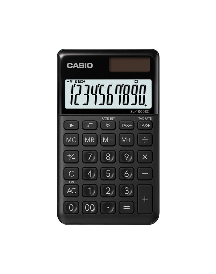 Kalkulator 10pozycyjny czarny SL-1000SC-BK-S Casio główny