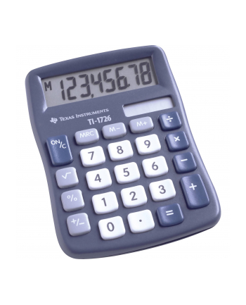 TEXAS INSTRUMENTS TI-1726 KALKULATOR KIESZEŃ PODSTAWOWY KALKULATOR NIEBIESKI