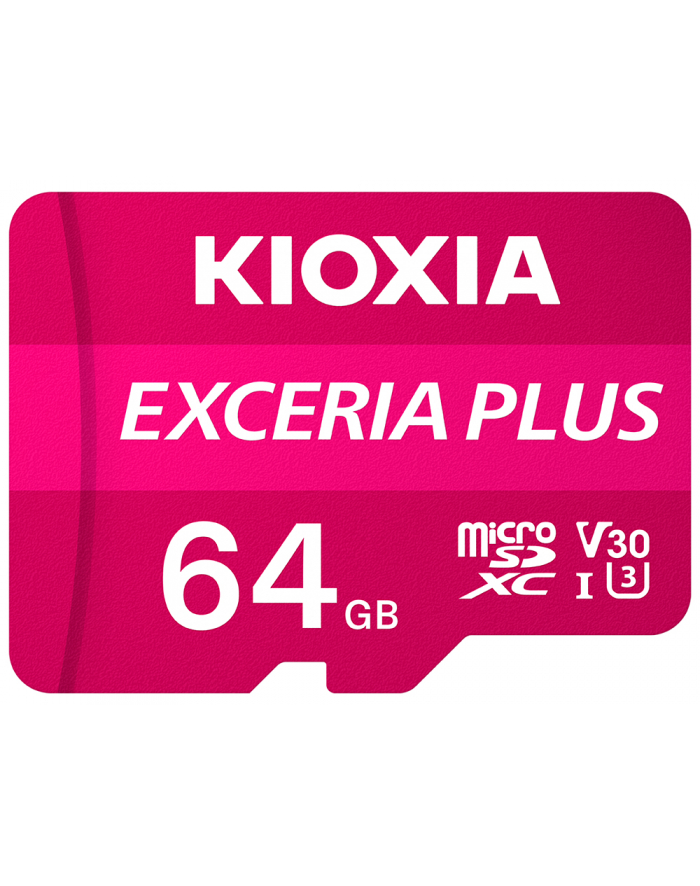 Kioxia EXCERIA PLUS MicroSDXC/SDXC - 64GB główny