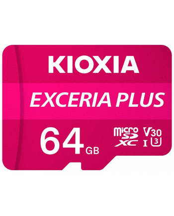 Kioxia EXCERIA PLUS MicroSDXC/SDXC - 64GB