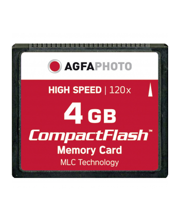 AgfaPhoto CompactFlash 4GB High Speed 120x MLC