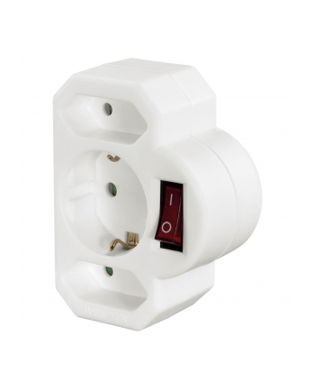 Hama Multi Socket 3-fold adapter (108846)