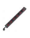 REV 5 sockets w. individual s., 3,7m (00145071) - nr 1