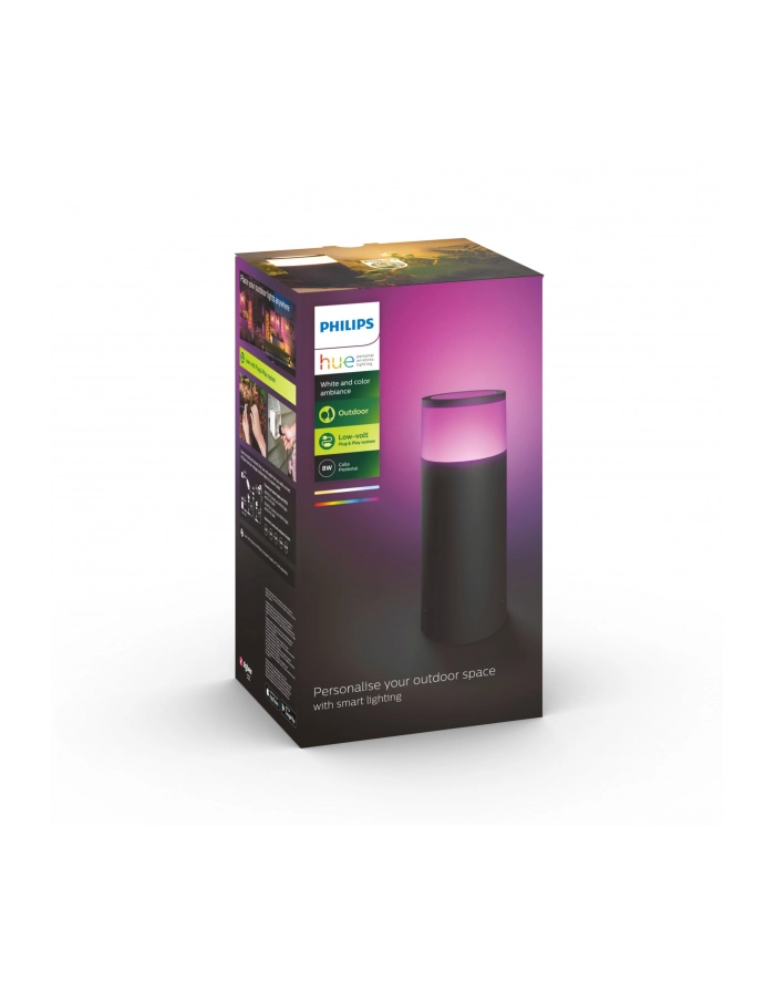 Philips Hue White and Color Ambiance Calla czarny 1742030P7 główny