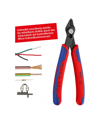 Knipex Cążki boczne Super-KnipsR, typ 78 81 125 nr 2