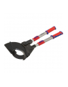 Knipex Nożyce zapadkowe do cięcia kabli i przewodów do śr. 60/100 mm (95 32 060, 95 32 100) - nr 2
