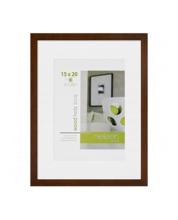 Ramka APOLLO szer. 21 x wys. 29,7 cm (okno passe-partout: szer. 15 x wys. 20 cm) wenge