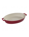 owalny półmisek ceramiczny 4L czerwony 405111600 - nr 1