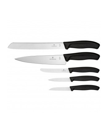 Victorinox Swiss Classic Zestaw 5 Noży Czarny (671335G)