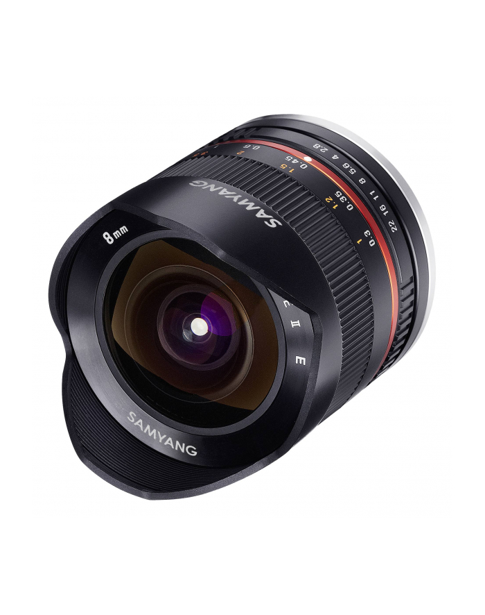 Samyang 8mm f/2.8 UMC Fisheye II Czarny (Fujifilm X) główny