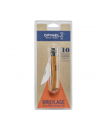 Opinel No 10 Carbon Blister Pack Nóż