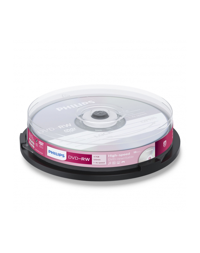 PHILIPS DVD-RW 4,7GB 4X CAKE*10 (DN4S4B10F/00) główny