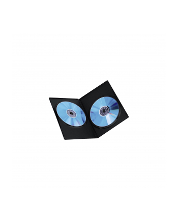 Hama DVD Slim Double-Box 25, Black (00051185)