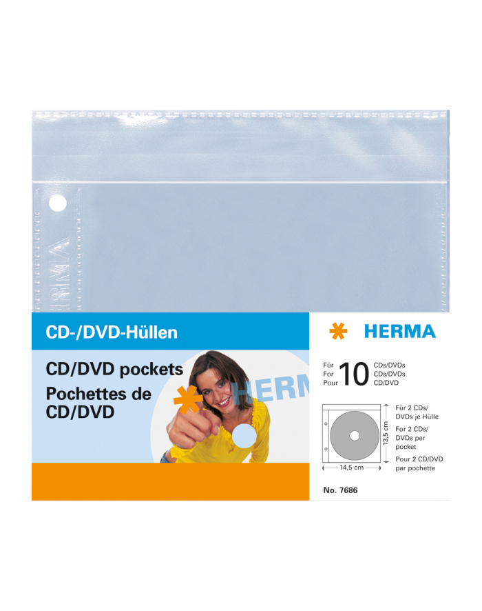 Herma CD/DVD-pockets (7686) główny