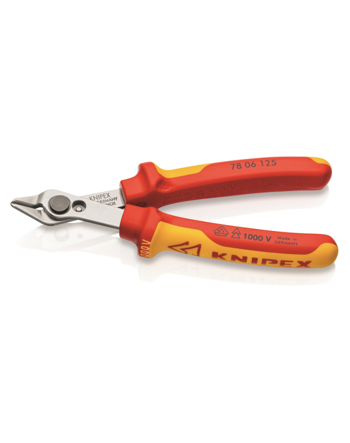 Knipex Szczypce tnące izolowane VDE Electronic Super Knips 78 06 125 główny
