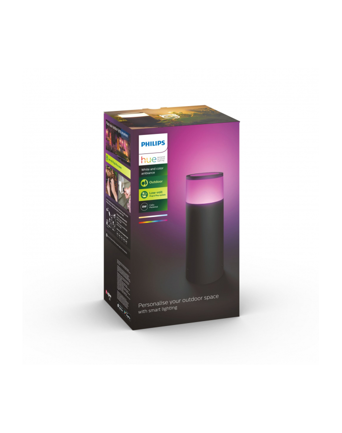 Philips Hue White and Color Ambiance Calla czarny 1742030P7 główny