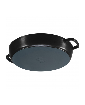 Amazon Staub 40511 – 073 – 0 patelnia z dwoma uchwytami, żeliwo, czarny, 34 cm