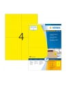 Herma Etykiety kolorowe 4396 A4 105 x 148mm papier matowy żółty 400 szt 4396 - nr 5