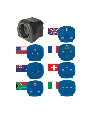 Brennenstuhl Adapter Podróżny 1508160