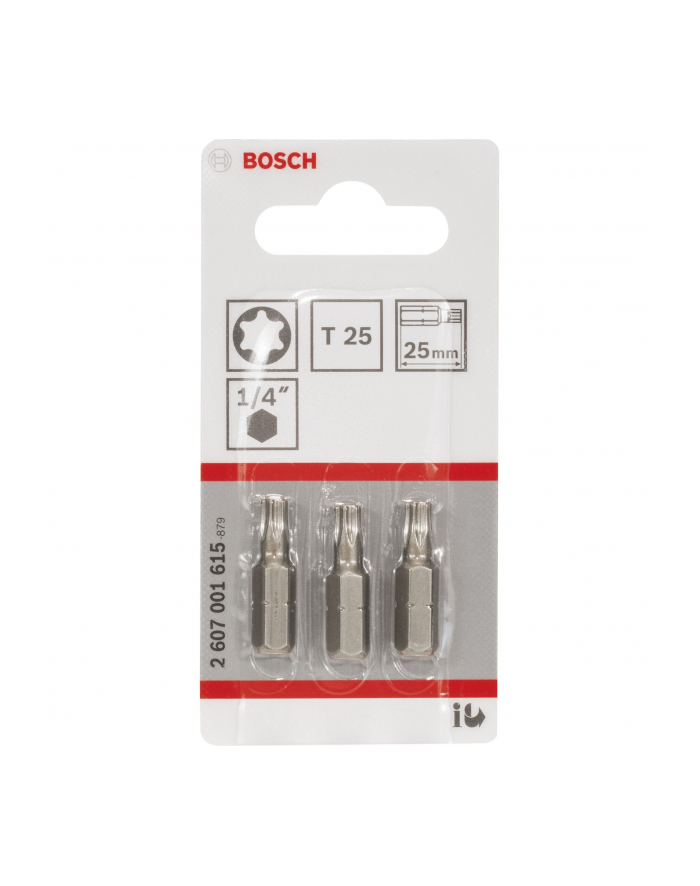 Bosch Końcówki Wkręcające Bit T25 Eh 3Pc 2607001615 /3Szt./ główny