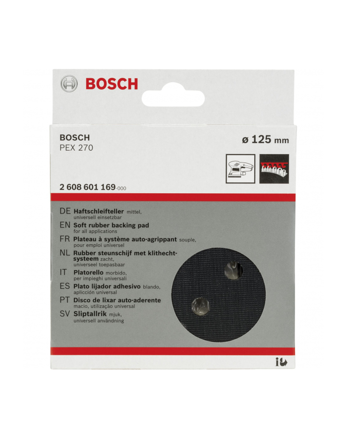 BOSCH Talerze szlifierskie 2608601169 główny