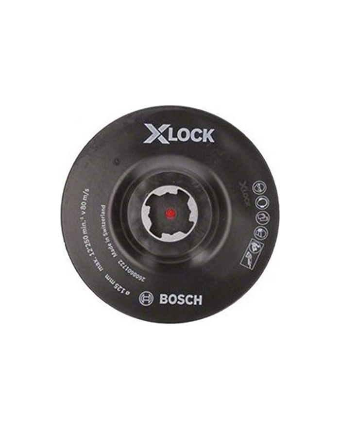 Bosch Talerz Oporowy Z Systemem X-Lock Na Rzepy 125Mm 2608601722 główny