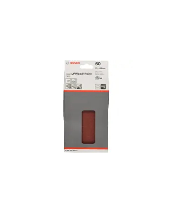 Bosch Papier ścierny RED WOOD gr. 60 93X185mm 2608605303