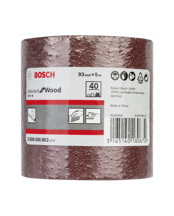 Bosch Rolka szlifierska 93 mm, 5 mm, 40 2608606802