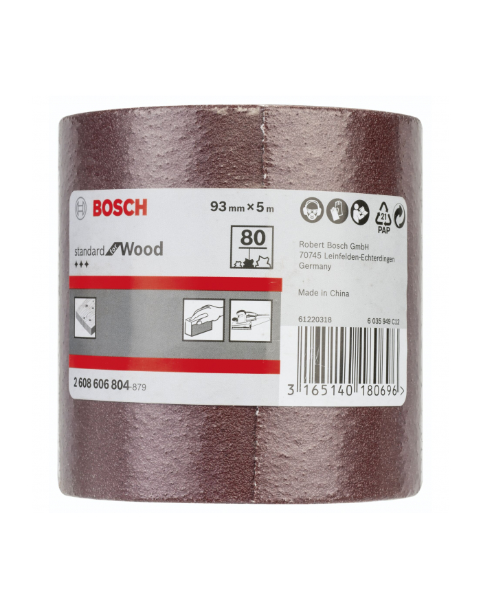 Bosch Rolka szlifierska 93 mm, 5 mm, 80 2608606804 główny