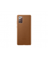 Samsung Leather Cover do Galaxy Note 20 Brązowy (EF-VN980LAEGEU) - nr 6