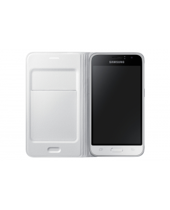 Samsung Flip Wallet do Galaxy J1 (2016) Biały (EF-WJ120PWEGWW)