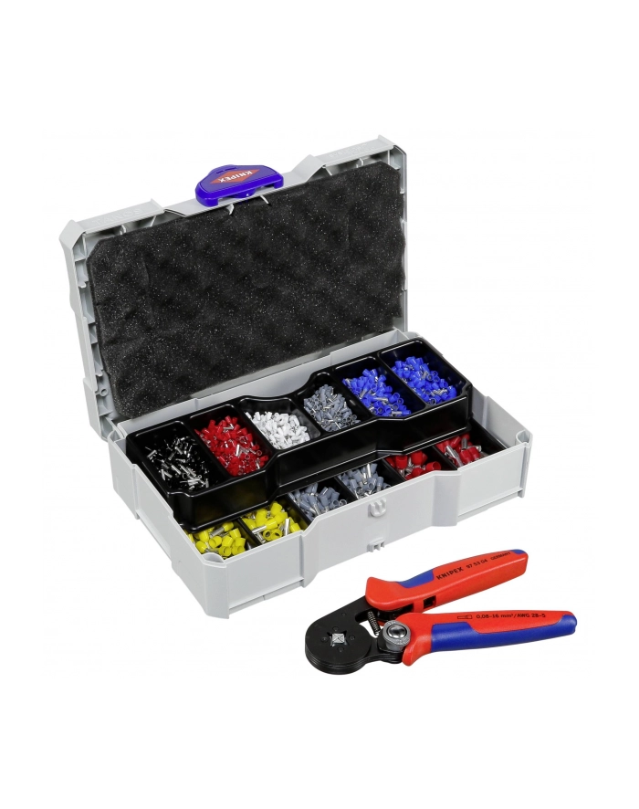 Knipex Artykuły do zagniatania do tulejek kablowych 979009 główny