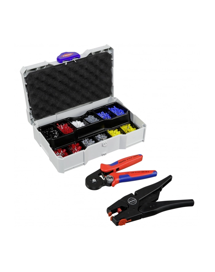 Knipex Artykuły do zagniatania do tulejek kablowych 979010 główny