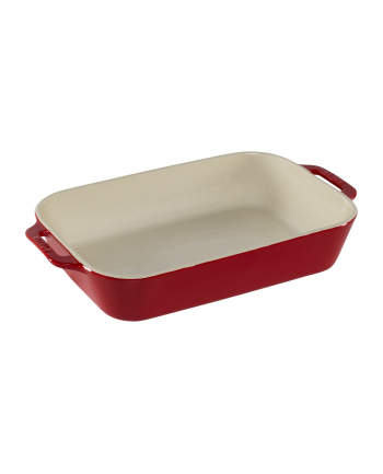 Staub Prostokątny Półmisek Ceramiczny 4.5 L Czerwony