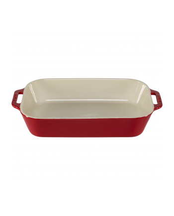 Staub Prostokątny Półmisek Ceramiczny 4.5 L Czerwony